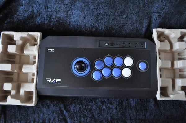 Grote foto hori real arcade pro v3 sa playstation 3 amazon limit black dark blue hp3 76 spelcomputers games playstation 3