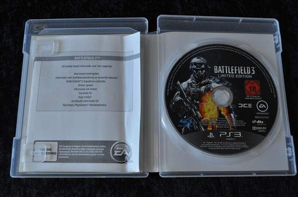 Grote foto battlefield 3 limited edition playstation 3 ps3 spelcomputers games playstation 3