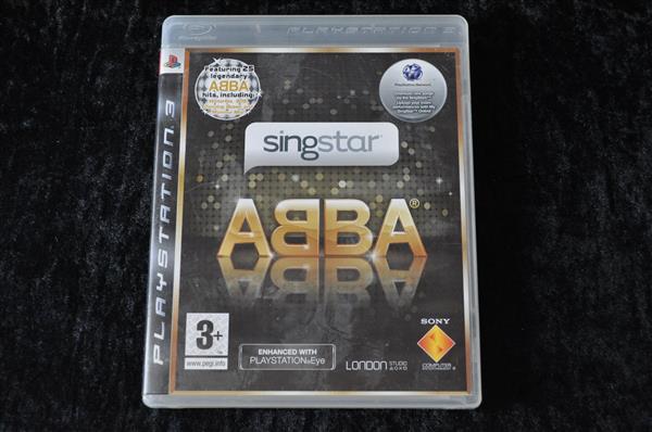 Grote foto singstar abba playstation 3 ps3 promo spelcomputers games playstation 3