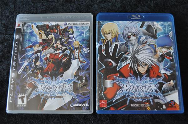 Grote foto blazblue calamity trigger limited edition black playstation 3 ps3 spelcomputers games playstation 3