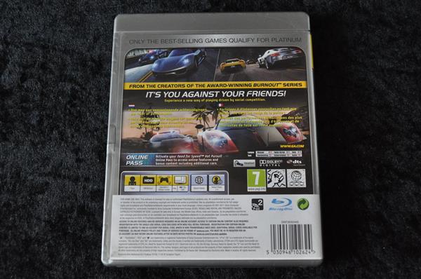 Grote foto need for speed hot pursuit platinum playstation 3 ps3 spelcomputers games playstation 3