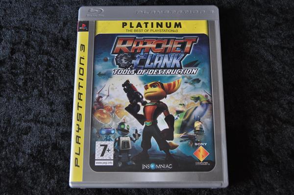 Grote foto ratchet clank tools of destruction platinum ps3 spelcomputers games playstation 3