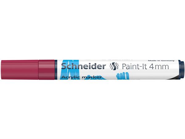 Grote foto acrylverf stift schneider paint it 310 bordeaux verzamelen overige verzamelingen