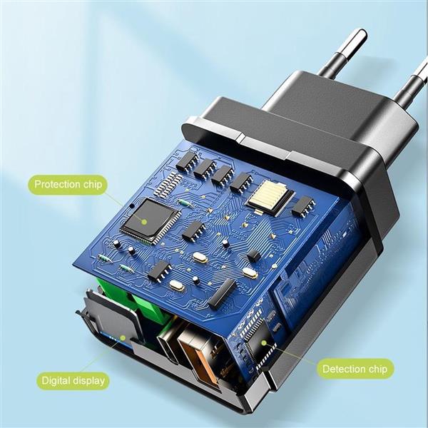 Grote foto drphone halo5 qualcom 3.0 quick charge 18w thuislader pdtc1 usb c naar usb c fast charger 1 meter telecommunicatie opladers en autoladers