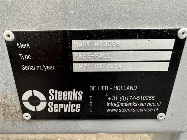 Grote foto steenks free fall oprolmachine voor tomatenhaken agrarisch tuinbouw