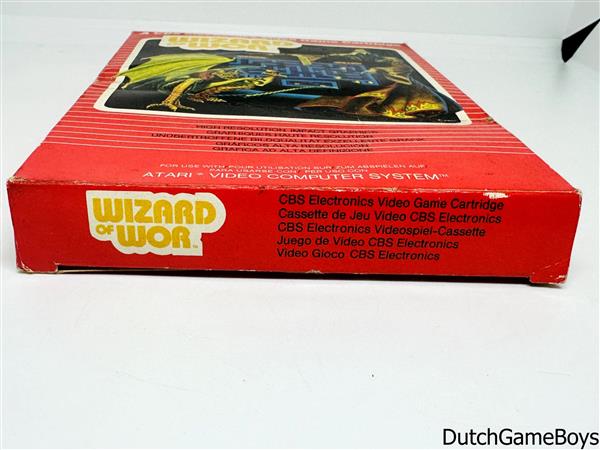 Grote foto atari 2600 wizard of wor spelcomputers games overige games