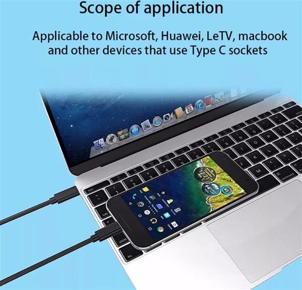 Grote foto drphone halo5 qualcom 3.0 quick charge 18w thuislader pdtc1 usb c naar usb c fast charger 2 meter telecommunicatie opladers en autoladers