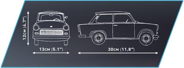 Grote foto cobi 24331 trabant 601 s kinderen en baby overige