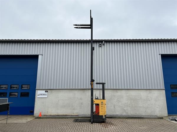 Grote foto vs 21502 elektrische meerijdstapelaar atlet 6150mm doe het zelf en verbouw hefwerktuigen