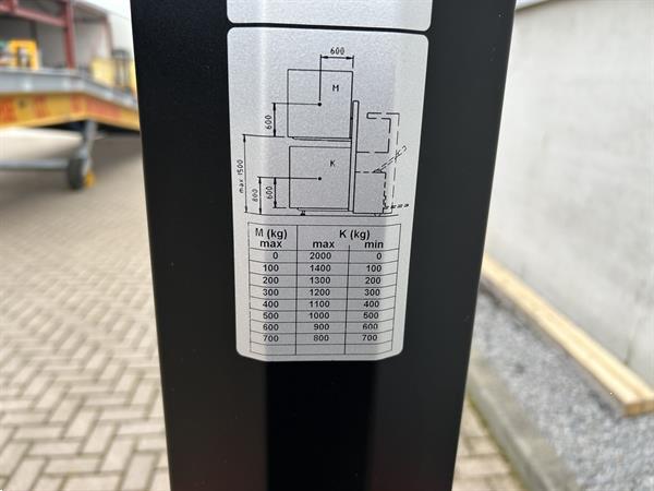 Grote foto vs 21516 bj2022 nieuwstaat elektrische stapelaar bt swe 80l 1870mm doe het zelf en verbouw hefwerktuigen