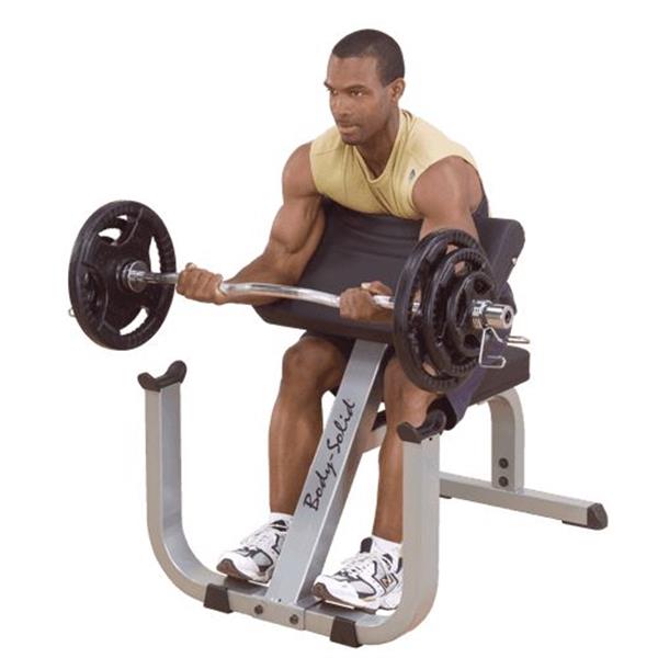 Grote foto body solid preacher curl bench gpcb329 sport en fitness fitness