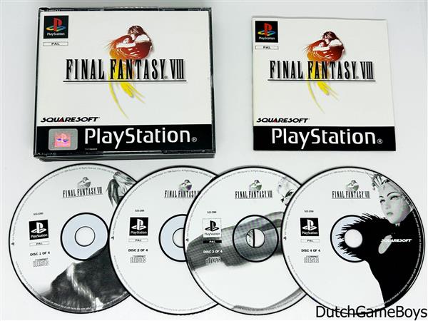 Grote foto playstation 1 ps1 final fantasy viii spelcomputers games overige playstation games