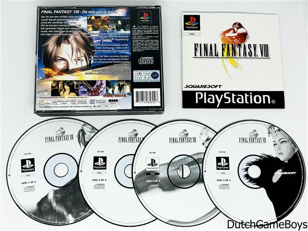 Grote foto playstation 1 ps1 final fantasy viii spelcomputers games overige playstation games