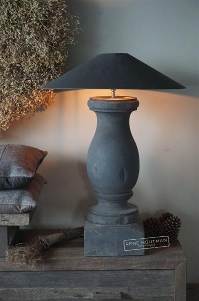 Grote foto balusterlamp beau l h70 x b27 x d27 cm huis en inrichting bankstellen