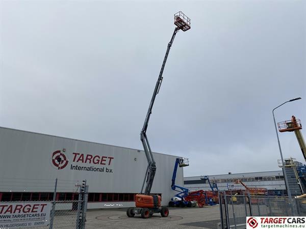 Grote foto skyjack sj63aj articulated 4x4 diesel boom work lift 2136cm doe het zelf en verbouw hoogwerkers