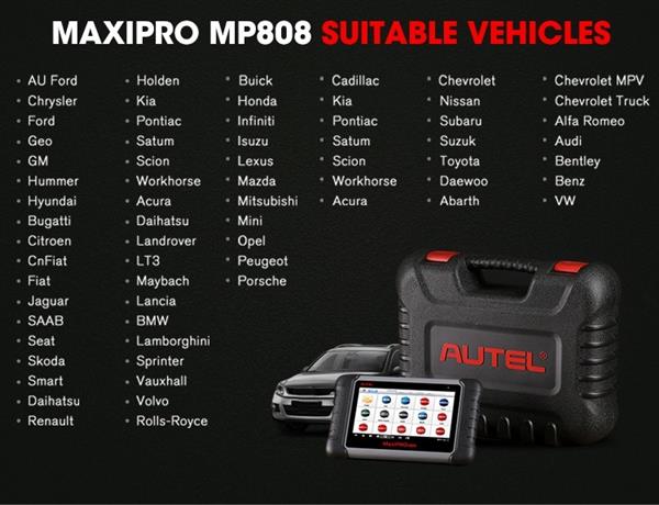 Grote foto autel maxipro mp808s ts auto uitleesapparaat auto onderdelen auto gereedschap