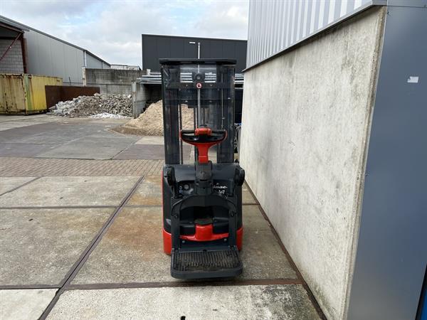 Grote foto vs 21498 elektrische triplex stapelaar linde 4266mm initiele lift doe het zelf en verbouw hefwerktuigen