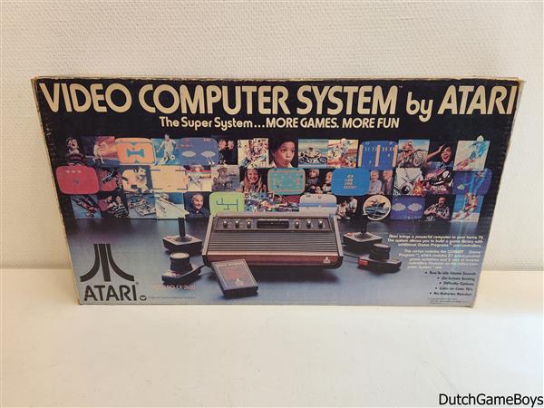 Grote foto atari 2600 console light sixer boxed spelcomputers games overige games