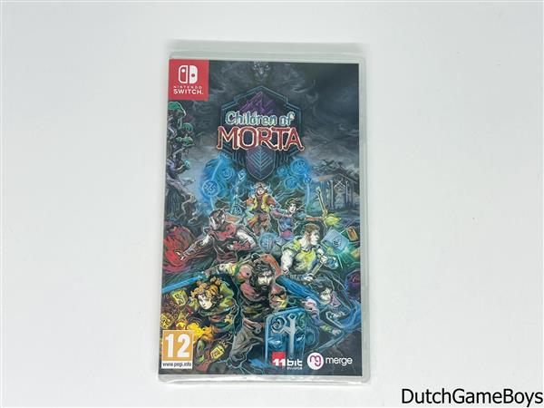 Grote foto nintendo switch children of morta new sealed spelcomputers games overige