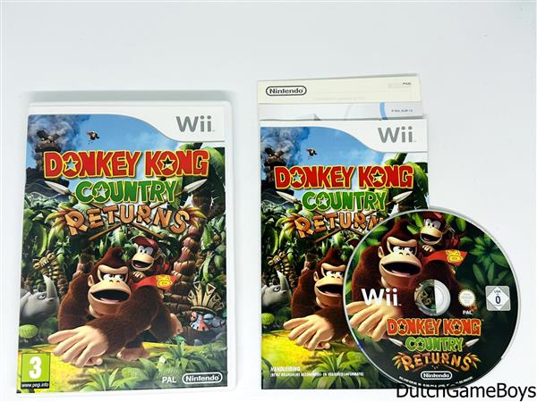 Grote foto nintendo wii donkey kong country returns hol 1 spelcomputers games wii