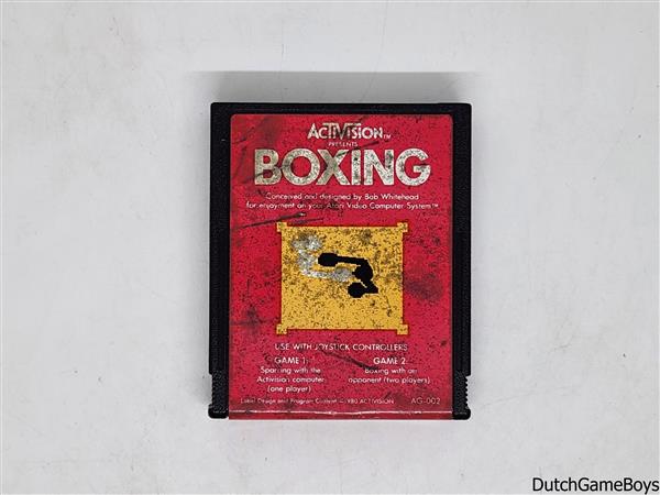 Grote foto atari 2600 activision boxing spelcomputers games overige games