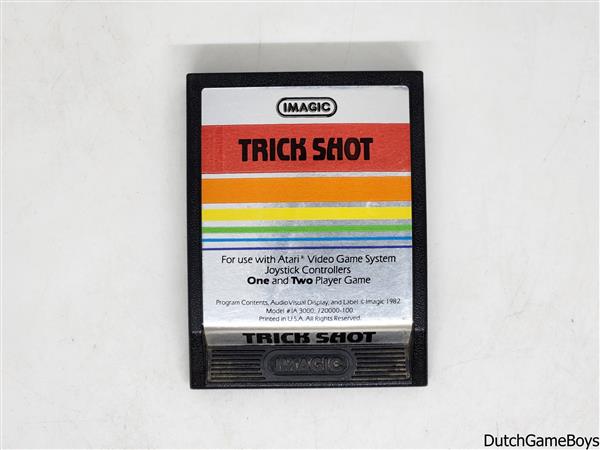 Grote foto atari 2600 imagic trick shot spelcomputers games overige games