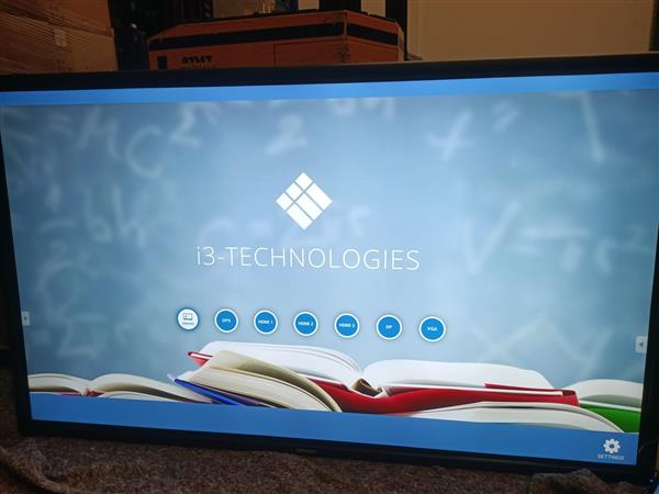 Grote foto i3tech 86 inch touchscreen computers en software monitoren