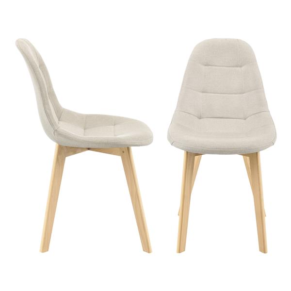 Grote foto eetkamerstoel kopparberg 86x53x47 cm set van 6 beige huis en inrichting stoelen