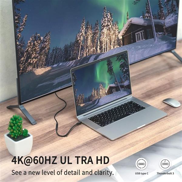 Grote foto drphone chx10 usb c 3.1 gen 2 naar type c female data 4k audio video 100w pd verleng kabel telecommunicatie opladers en autoladers