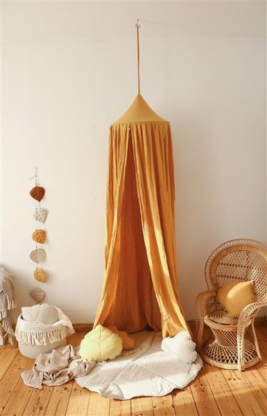 Grote foto canopy ochre ochre kinderen en baby complete kinderkamers