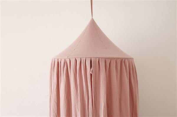 Grote foto canopy baby pink baby pink kinderen en baby complete kinderkamers