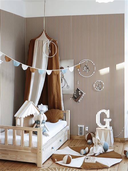 Grote foto canopy circus caramel caramel kinderen en baby complete kinderkamers