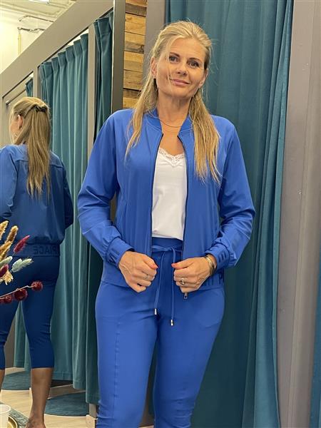 Grote foto travel uni bomberjack 2250 royal blue kleding dames jassen zomer