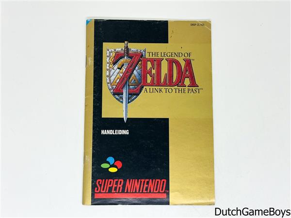 Grote foto super nintendo snes the legend of zelda a link to the past hol manual spelcomputers games overige nintendo games