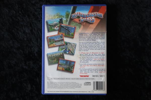 Grote foto rollercoaster world playstation 2 ps2 no manual spelcomputers games playstation 2