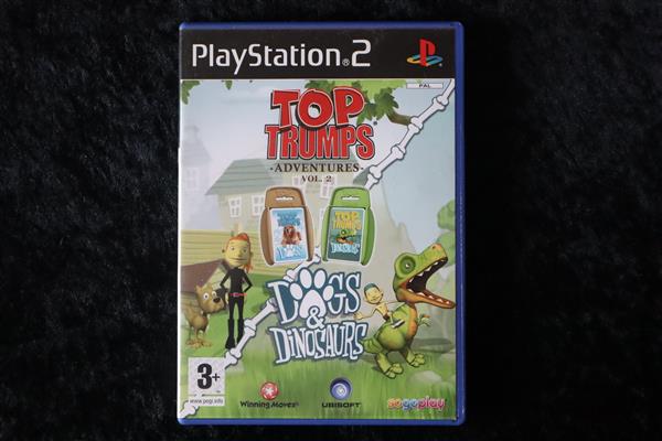 Grote foto top trumps dogs dinosaurs playstation 2 ps2 spelcomputers games playstation 2