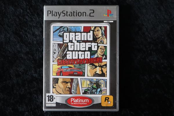 Grote foto gta grand theft auto liberty city stories ps2 platinum no manual spelcomputers games playstation 2