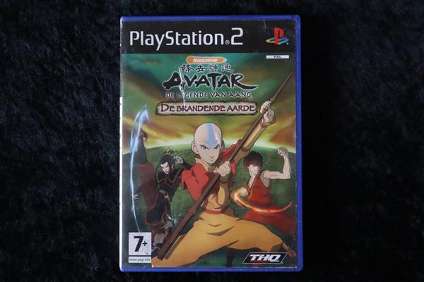 Grote foto avatar de legende van aang de brandende aarde ps2 no manual spelcomputers games playstation 2