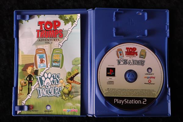Grote foto top trumps dogs dinosaurs playstation 2 ps2 spelcomputers games playstation 2