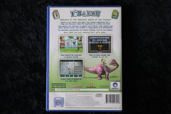 Grote foto top trumps dogs dinosaurs playstation 2 ps2 spelcomputers games playstation 2