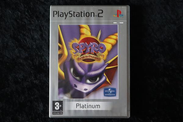 Grote foto spyro enter the dragonfly playstation 2 ps2 platinum no manual spelcomputers games playstation 2