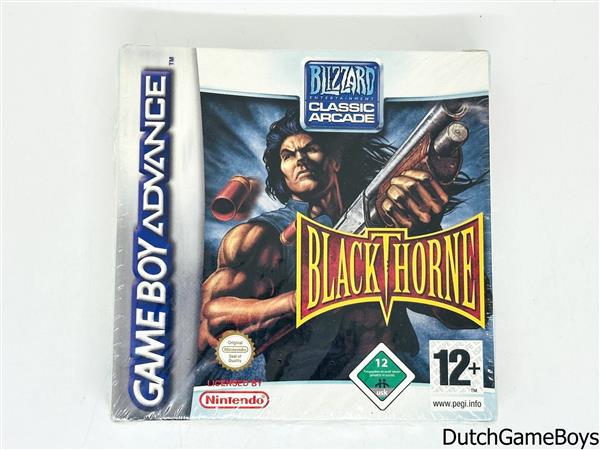 Grote foto gameboy advance gba blackthorne eur new sealed spelcomputers games overige nintendo games