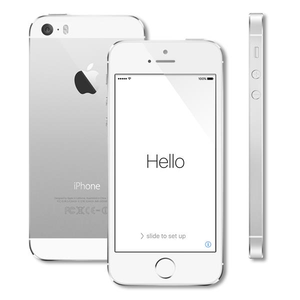 Grote foto defect apple iphone 5s 16gb 4 simlockvrij ios12 silver white garantie telecommunicatie apple iphone