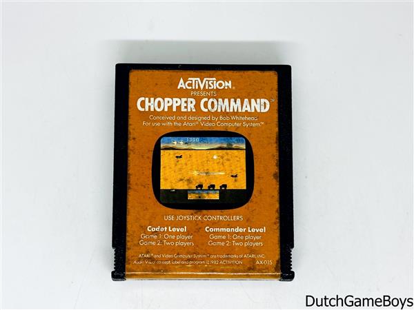 Grote foto atari 2600 chopper command spelcomputers games overige games