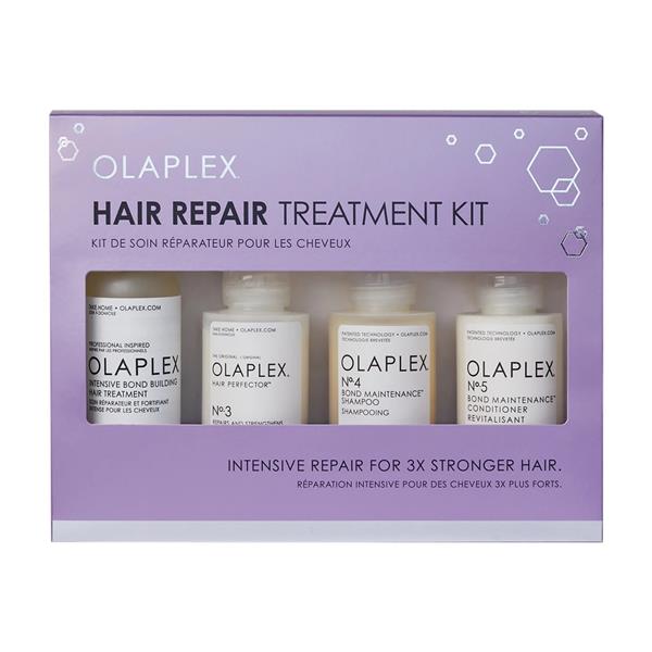 Grote foto olaplex hair repair treatment holiday kit 4 pcs kleding dames sieraden