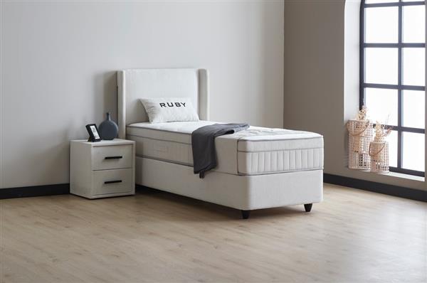 Grote foto ruby 1 persoons opbergbed wit beds supply huis en inrichting bedden