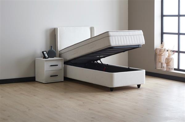 Grote foto ruby 1 persoons opbergbed wit beds supply huis en inrichting bedden