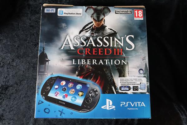 Grote foto assassin creed iii liberation promo game store shop standee display sign box ps vita spelcomputers games overige games