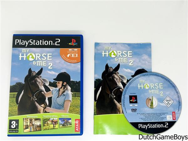 Grote foto playstation 2 ps2 my horse me 2 spelcomputers games playstation 2