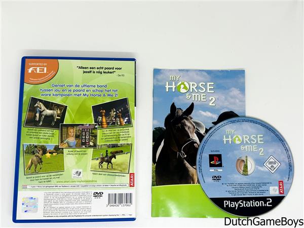 Grote foto playstation 2 ps2 my horse me 2 spelcomputers games playstation 2